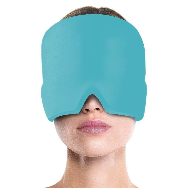 Casque Gel Thérapeutique – Soulage Migraine & Stress”