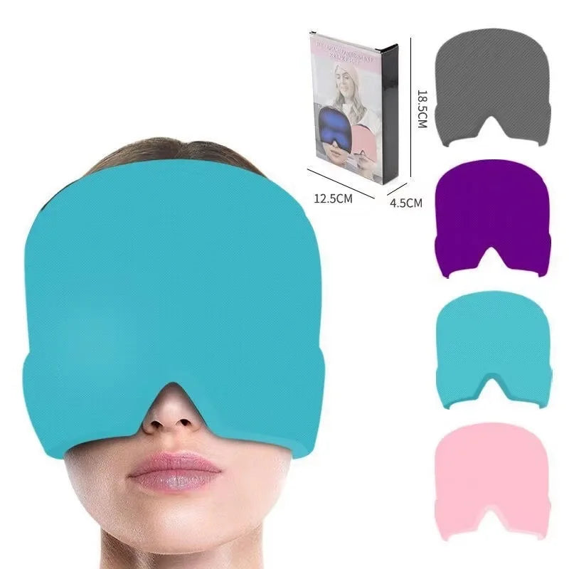 Casque Gel Thérapeutique – Soulage Migraine & Stress”