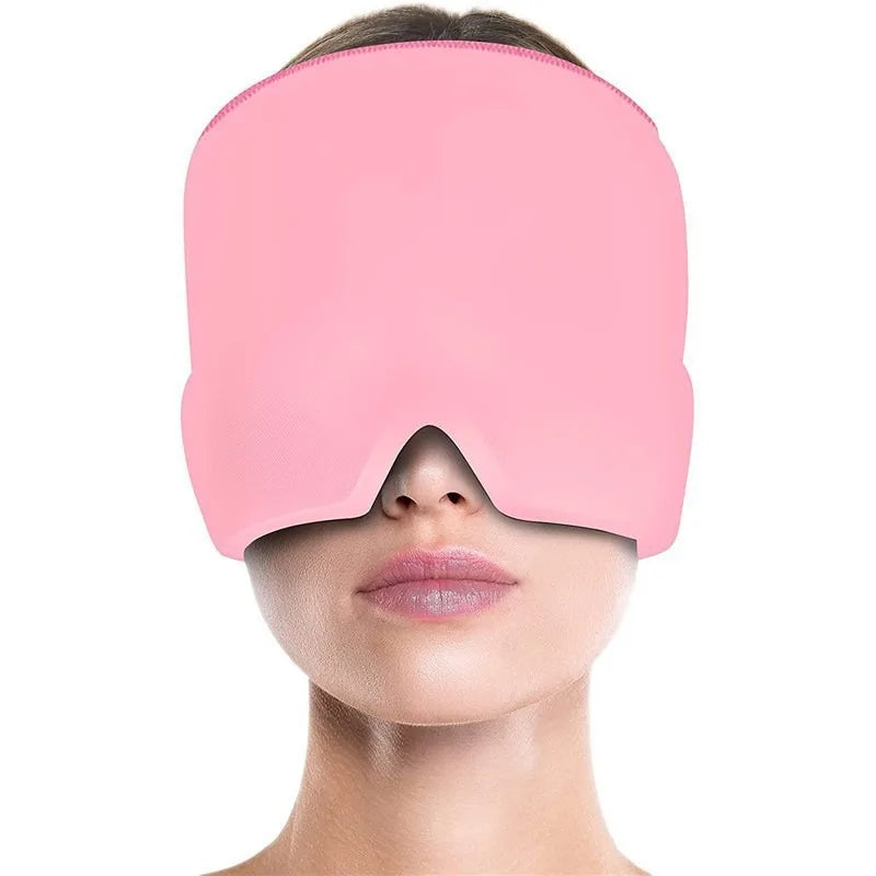 Casque Gel Thérapeutique – Soulage Migraine & Stress”
