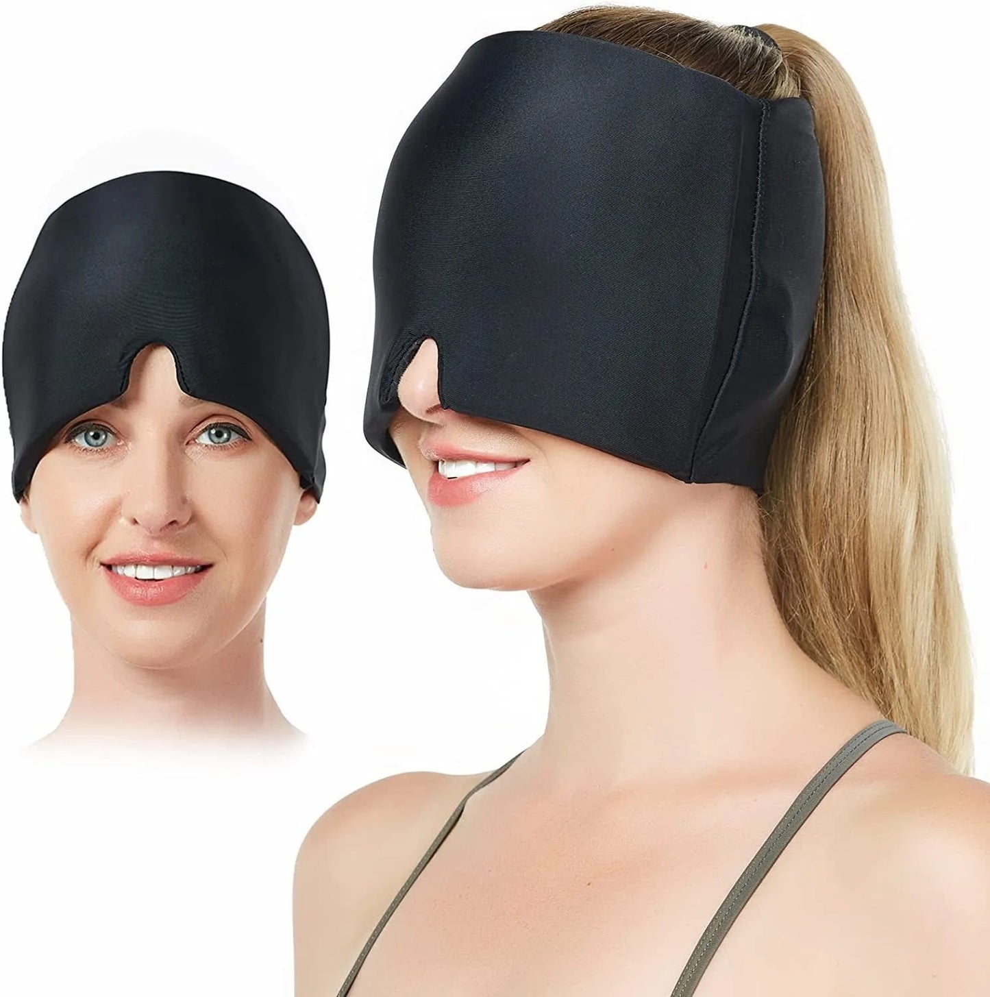 Casque Gel Thérapeutique – Soulage Migraine & Stress”